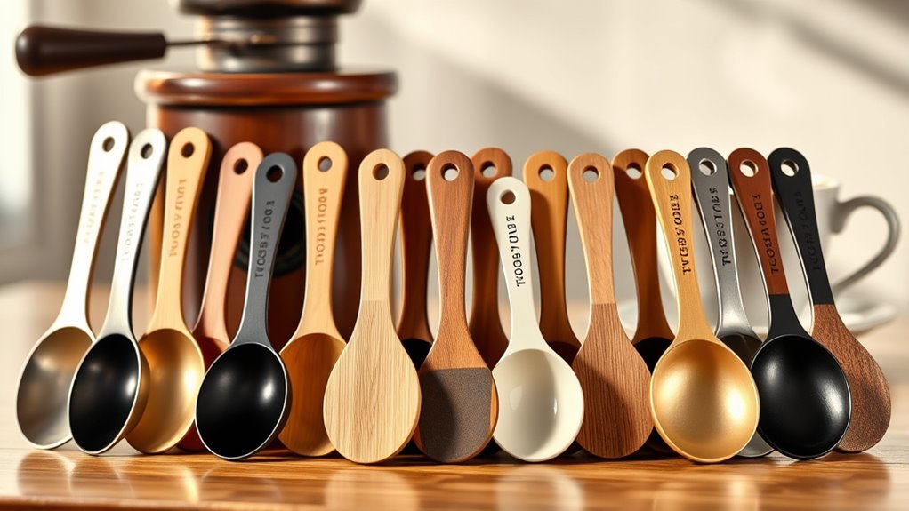 precision brewing coffee scoops