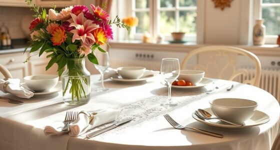 stylish brunch kitchen linens