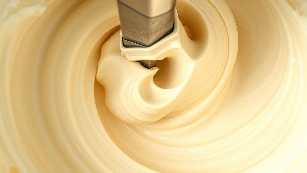 air injected fluffy ice cream