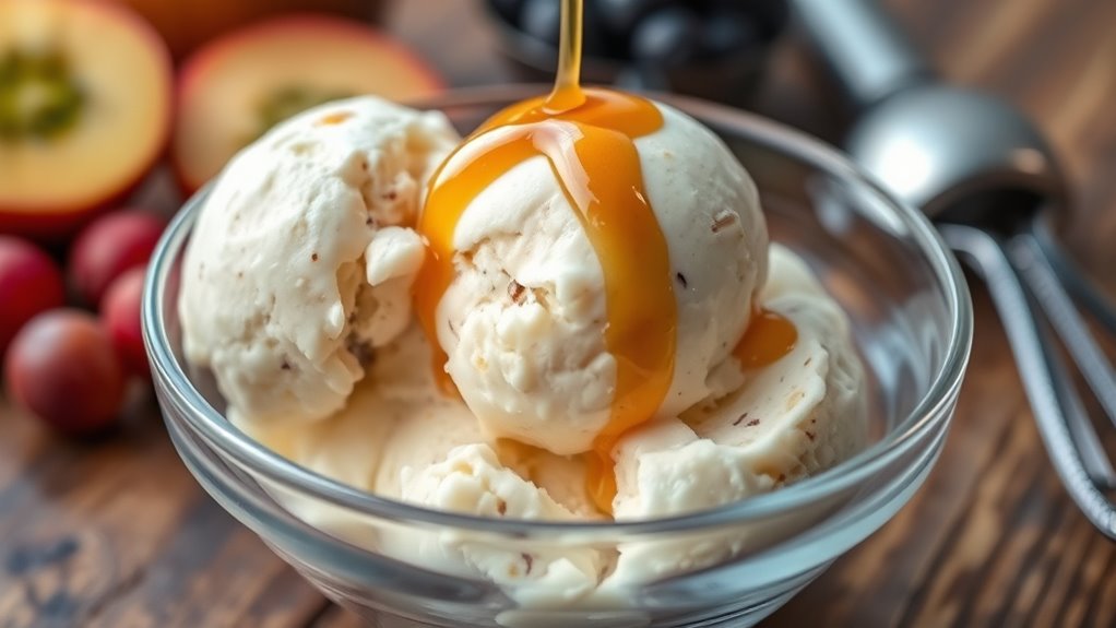 avoid overmixing during freezing