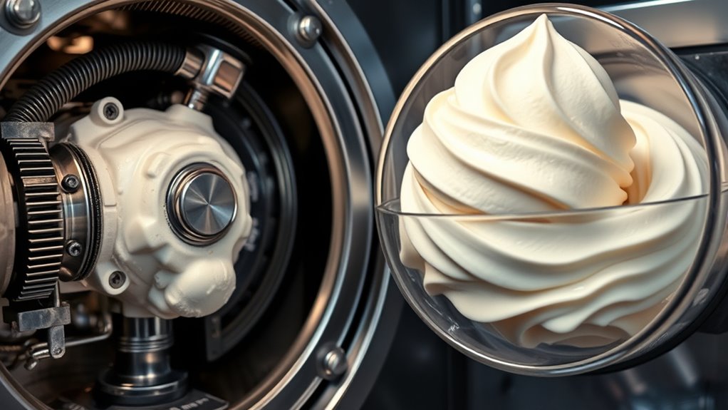 built in compressor fast freezing