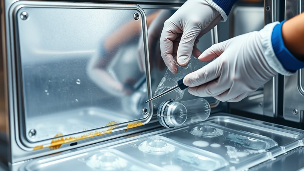 clean removable parts regularly