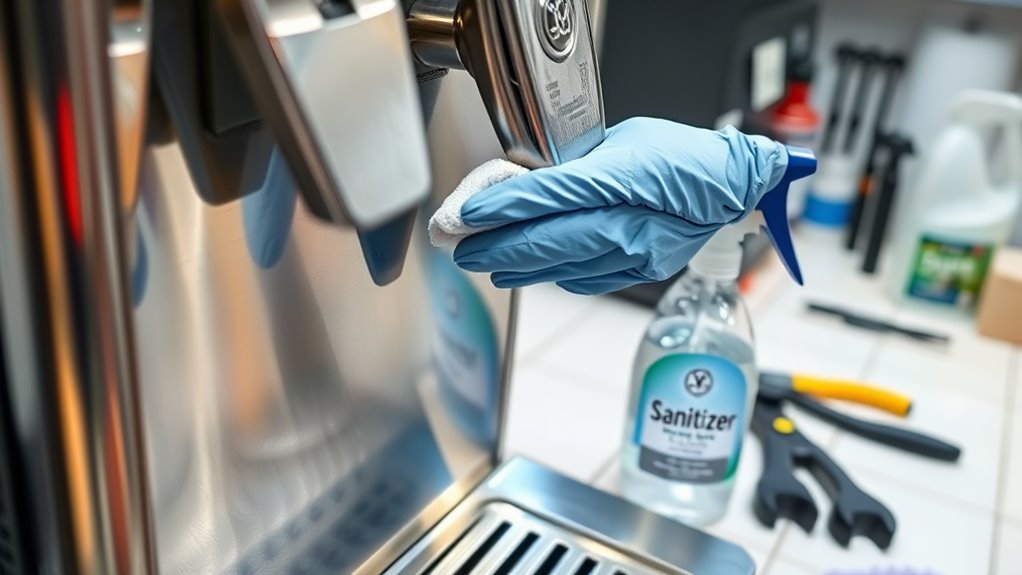 clean sanitize maintain regularly