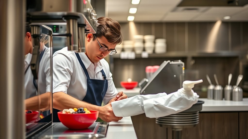 consistent clean precise serving