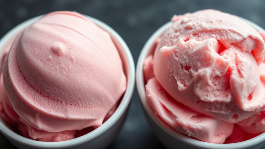 creamy smooth ice cream
