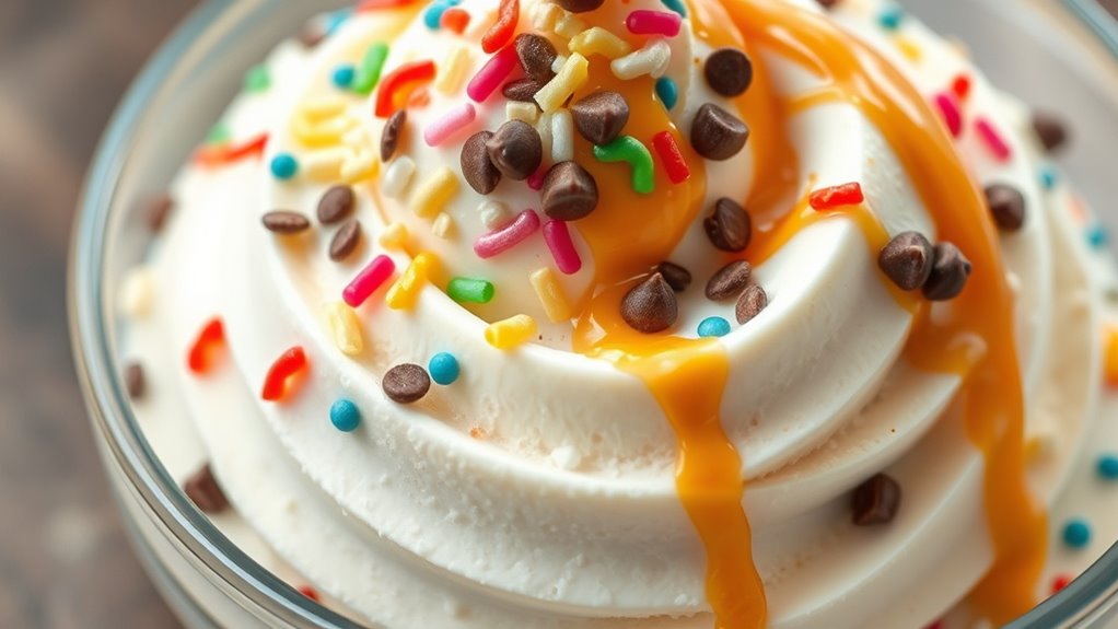 create visual ice cream art