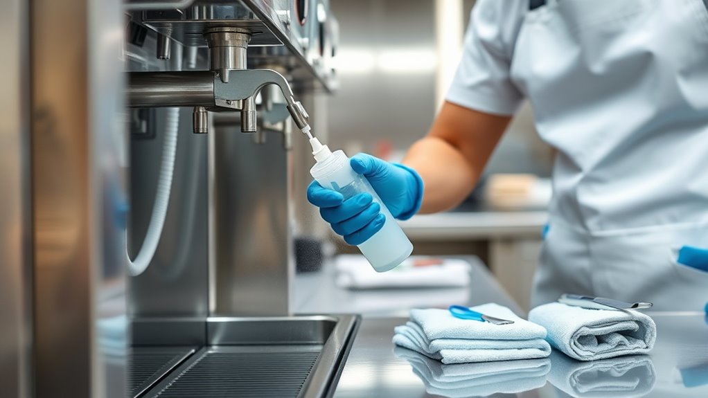 daily cleaning and sanitation