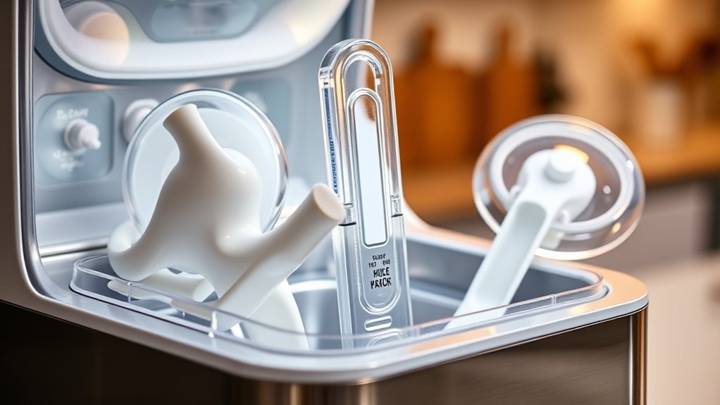 dishwasher safe removable parts