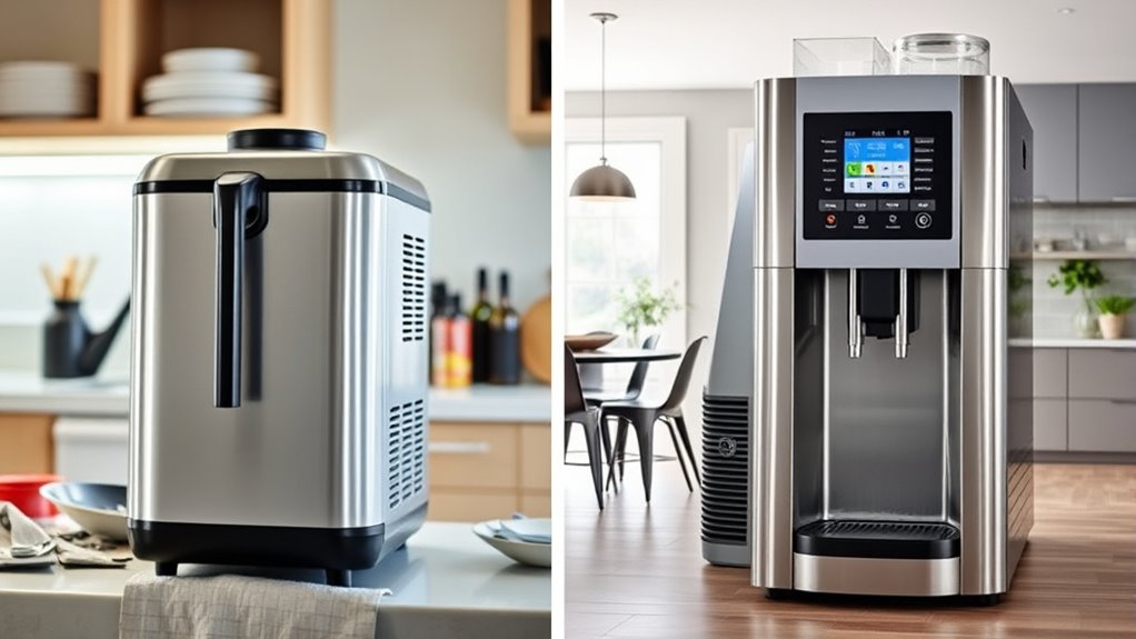 easy convenient ice cream making