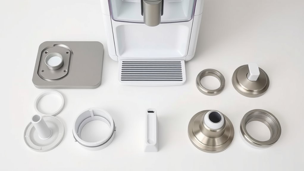 easy disassembly simplifies cleaning