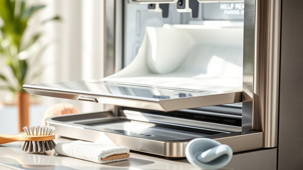 easy to clean ice cream machines