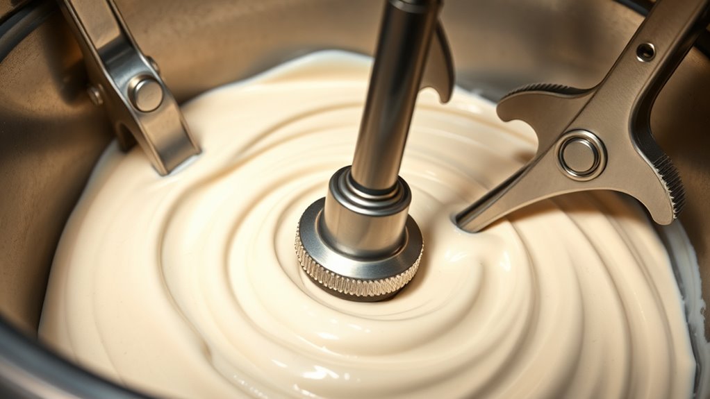 effective ice cream mixing