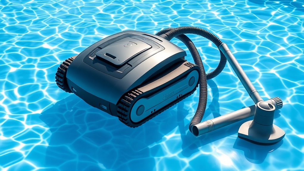 efficient autonomous pool cleaning