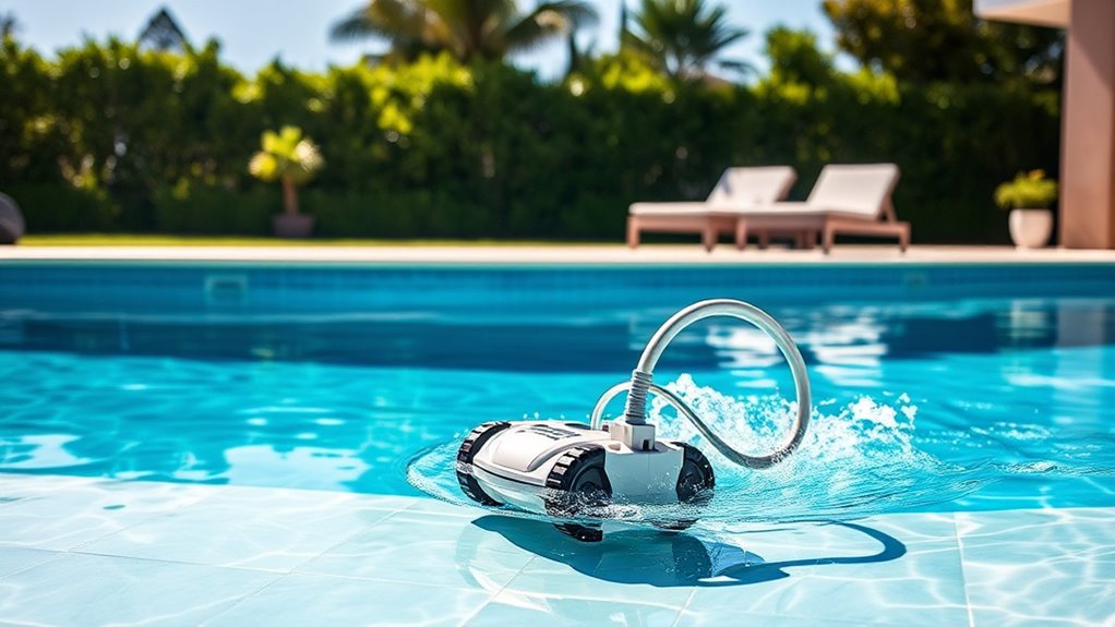 efficient durable pool cleaning