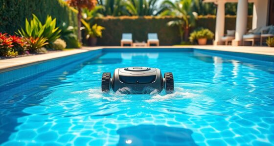 efficient hands free pool maintenance
