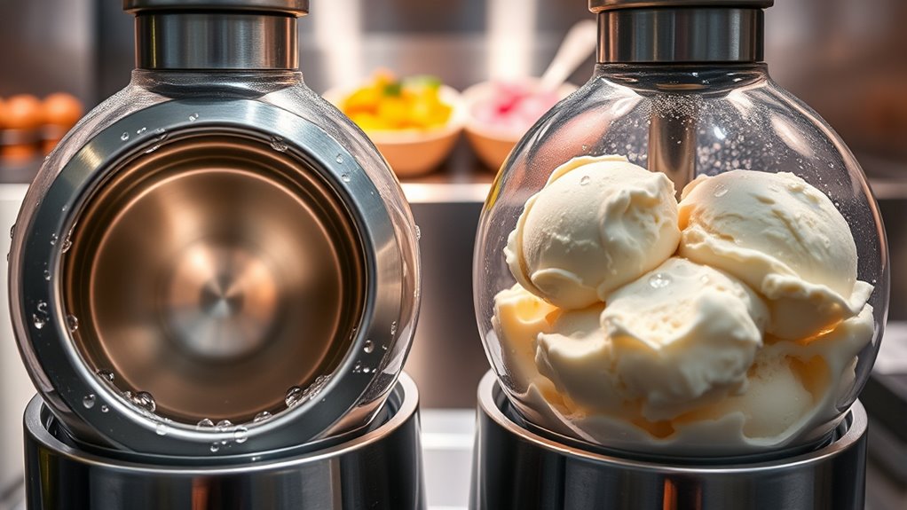 freezing core influences flavor infusion