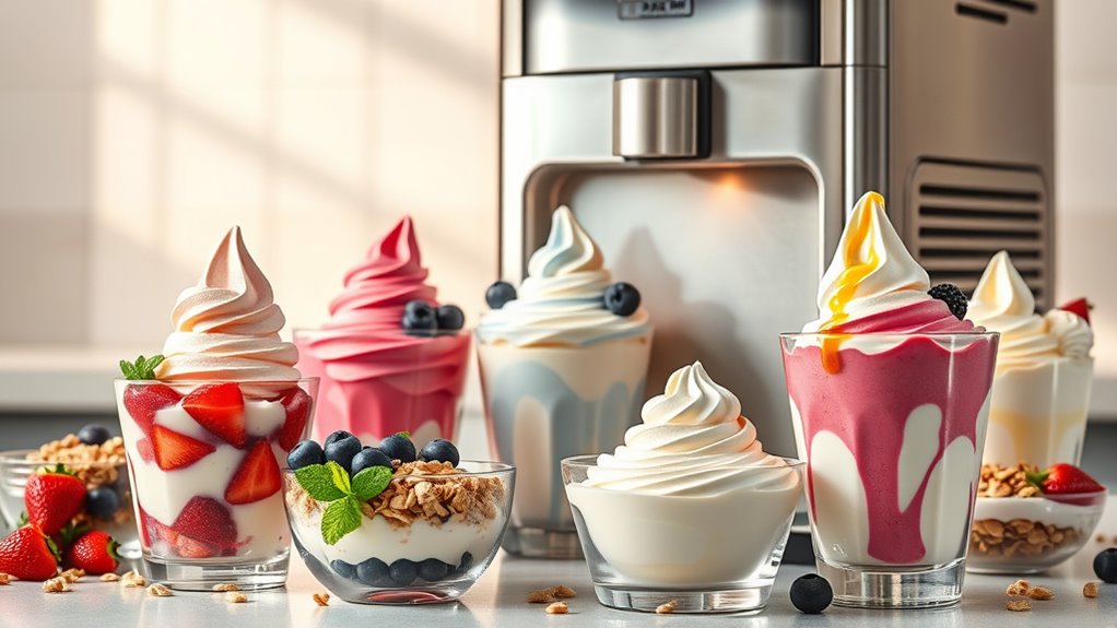 healthy homemade frozen yogurt