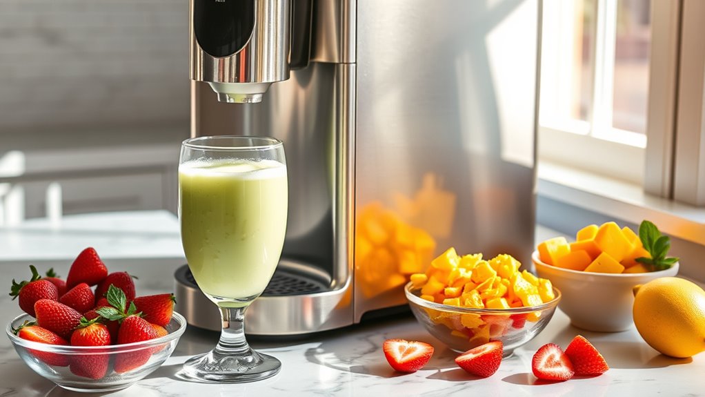 healthy homemade fruit sorbets