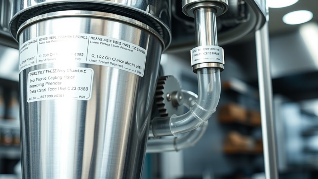 ice cream machine components
