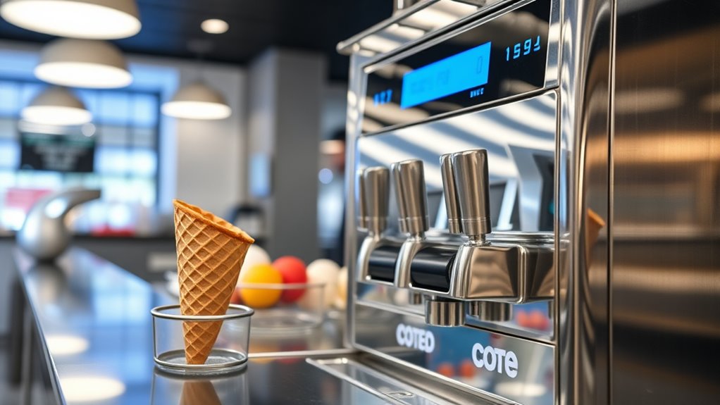 ice cream machine energy consumption