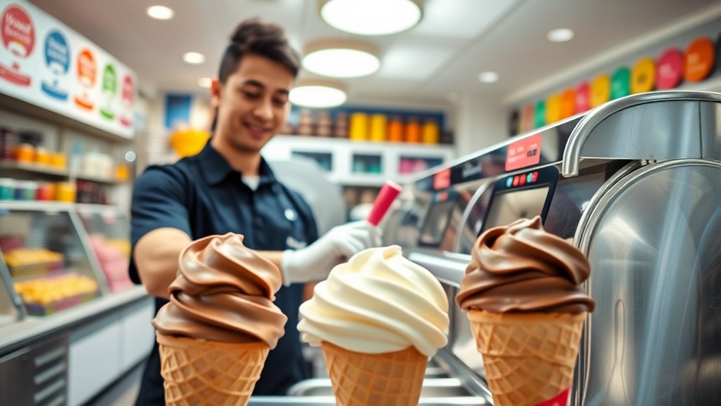 ice cream machine training