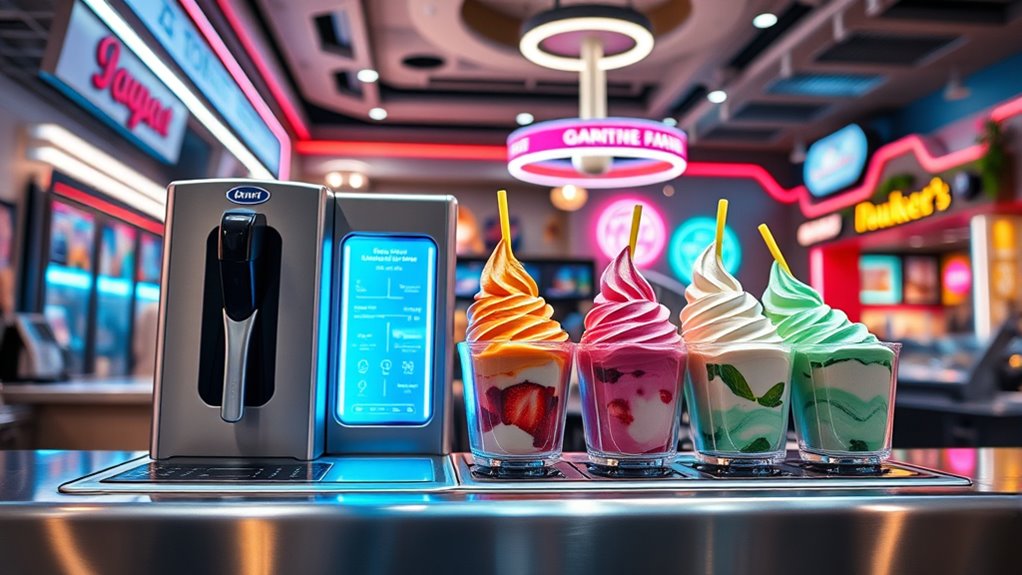 ice cream machine trends