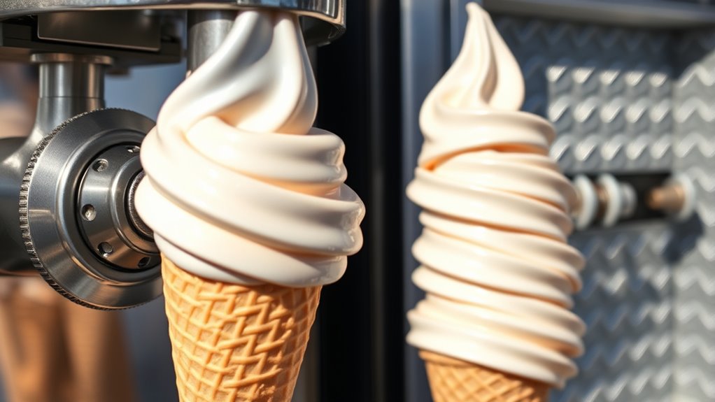 ice cream production differences