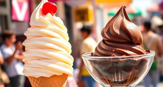 ice cream sales comparison