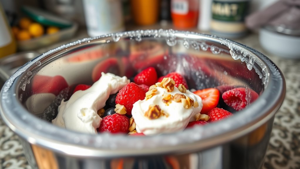 incorrect freezer bowl usage