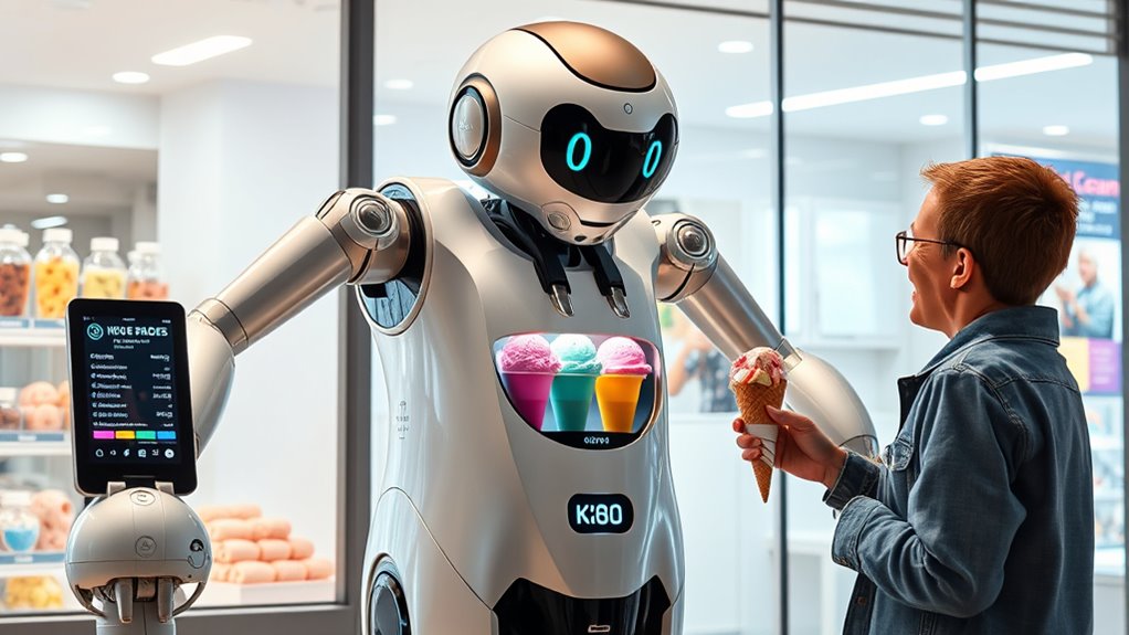 innovative automated ice cream
