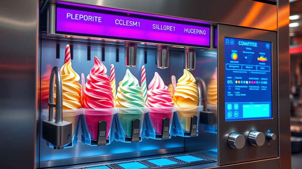 innovative efficient smart ice cream machines