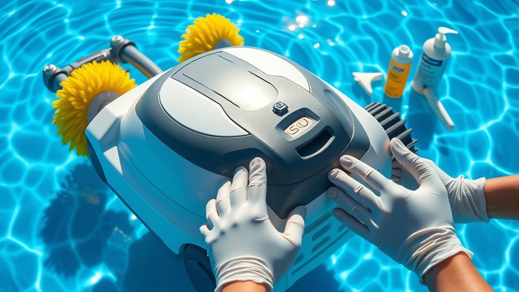 keep pressure pool cleaner maintained