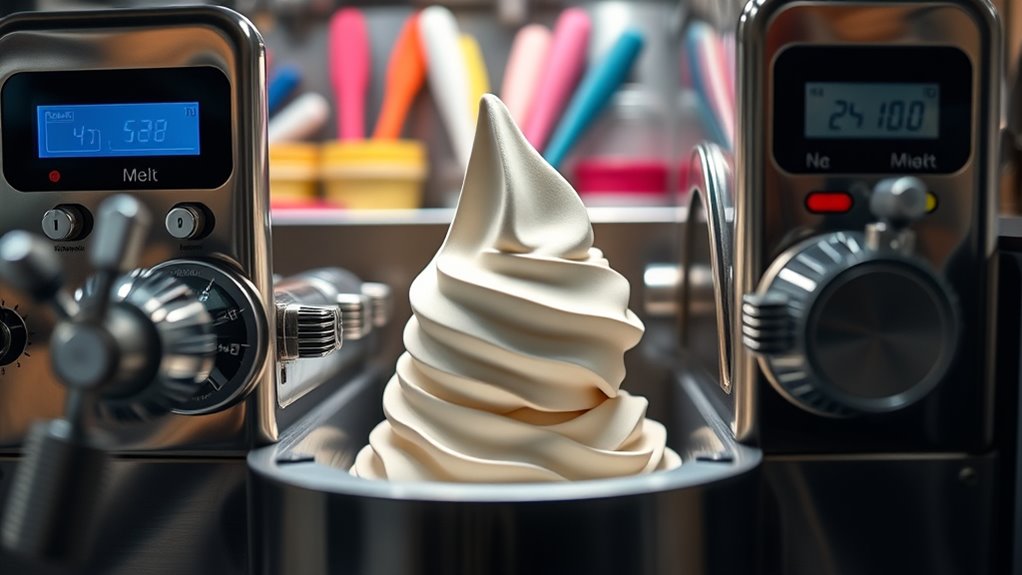 optimize ice cream hardening process