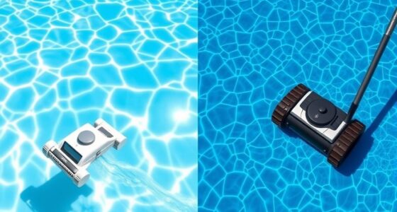 pool cleaner installation differences