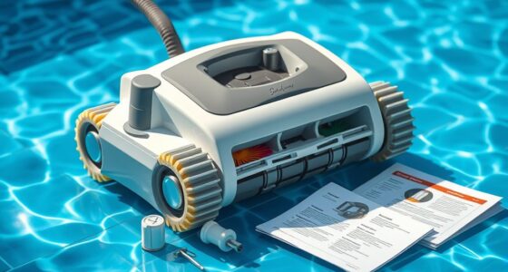 pool cleaner maintenance instructions