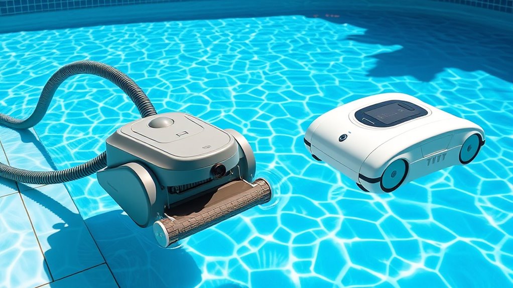 pool cleaning methods comparison