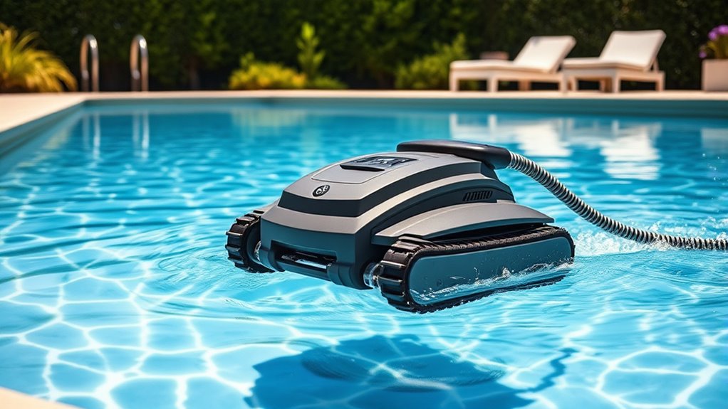 pool size debris handling