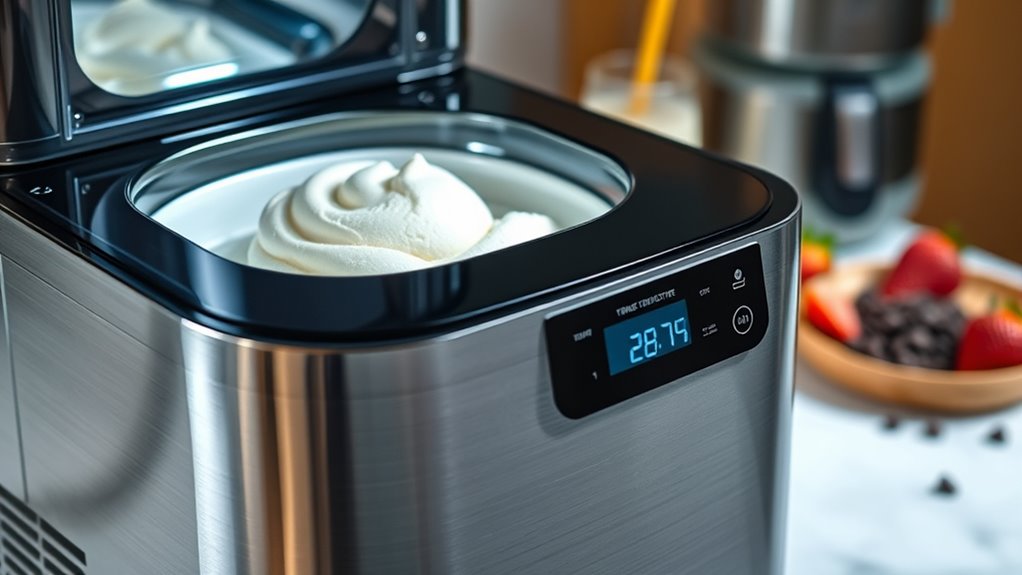 proper ice cream machine usage