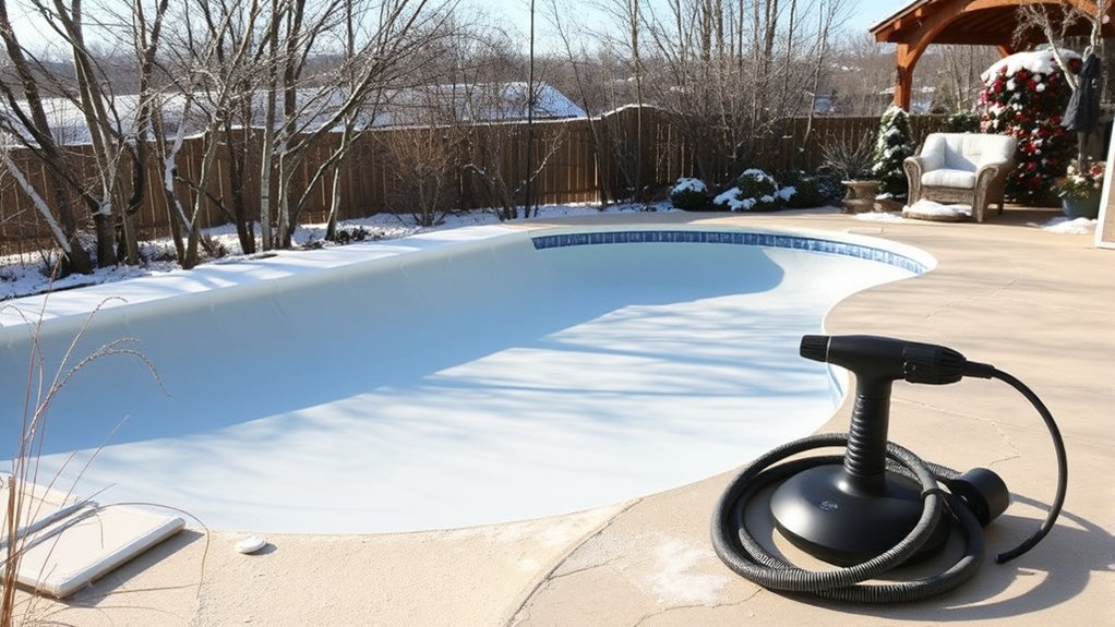 proper pool cleaner winterization