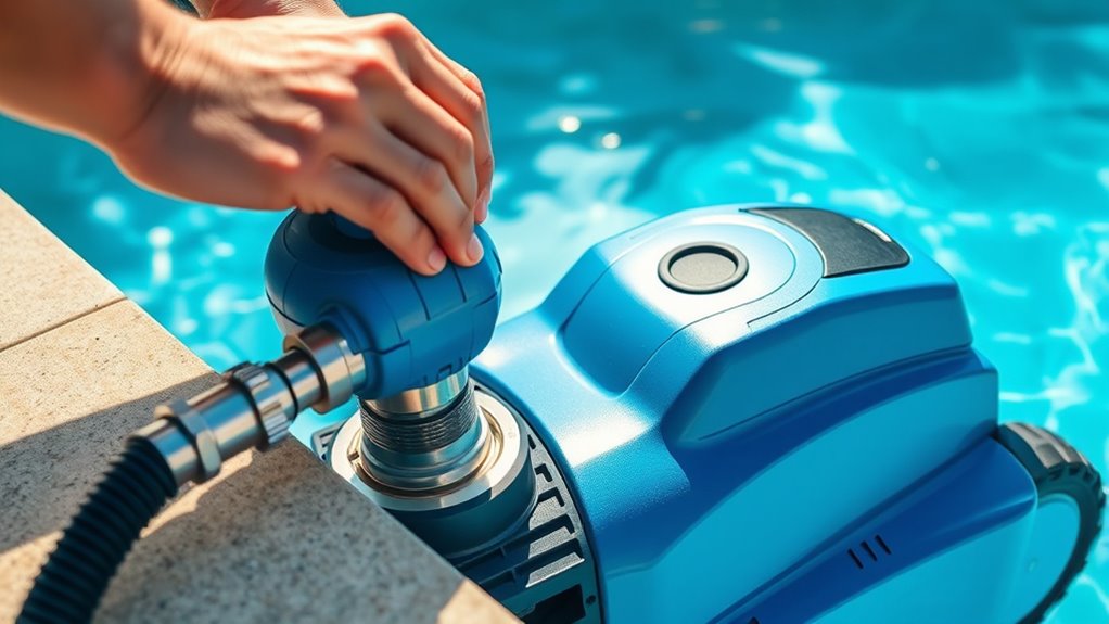 proper pressure side pool cleaning