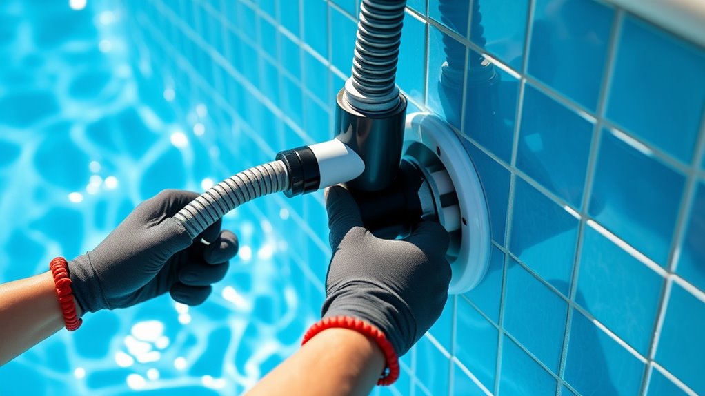proper suction pool installation