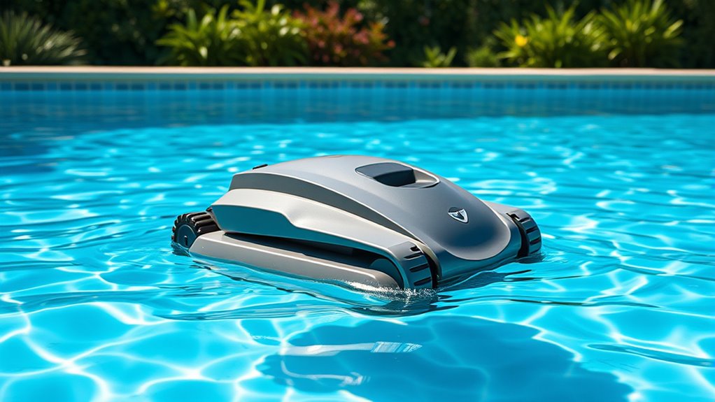quiet efficient pool cleaning