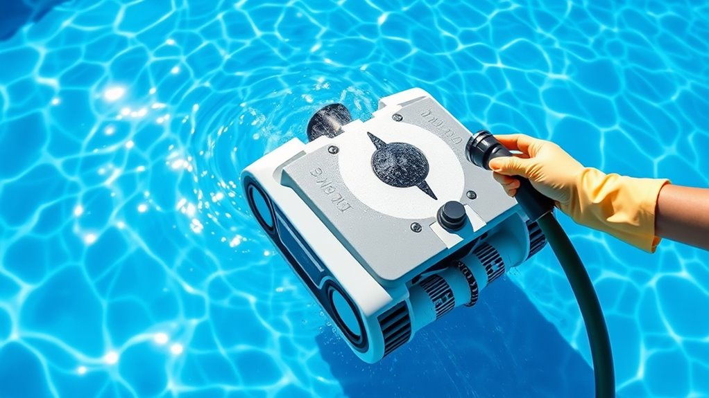 regular pool cleaner maintenance