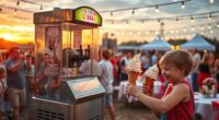 rent out ice cream machine
