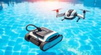 robotic pool cleaner rise