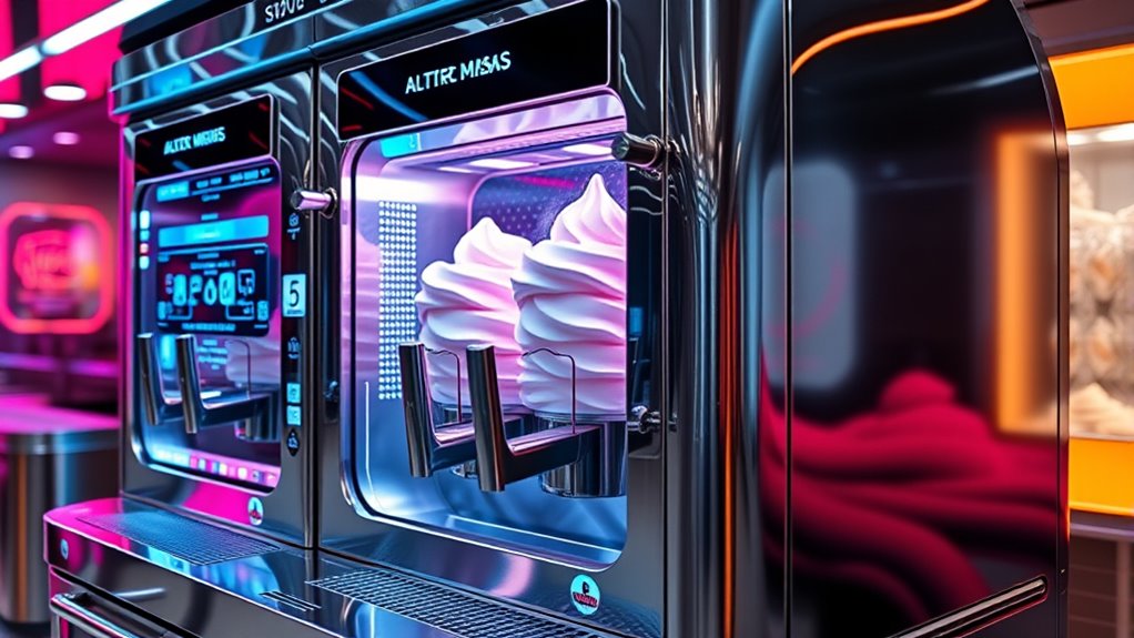 smart adaptive ice cream production