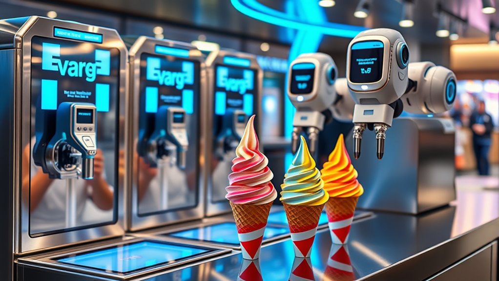 smart customizable ice cream machines
