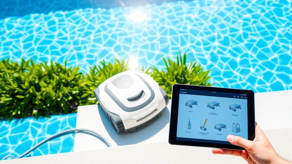 smart efficient pool cleaning