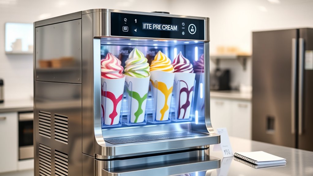 smart ice cream machine savings