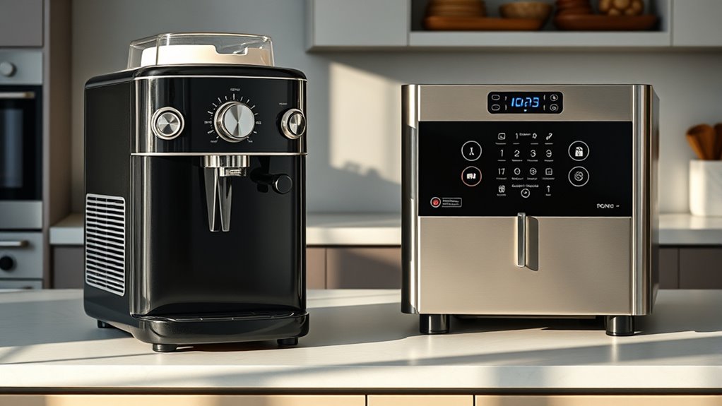 smart tech enhanced ice cream making